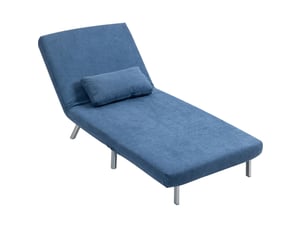 Fauteuil convertible MAISENTIEL  Tissu bleu