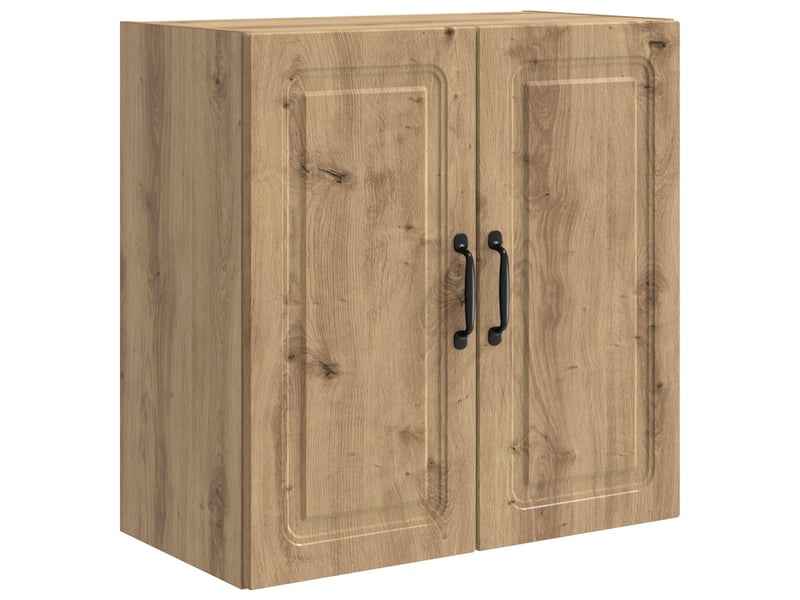  Armoire murale salon, meuble de rangement 59 x 31 x 60 cm bois d'ingénierie shl2012  - Conforama A