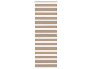 Store zèbre, store de fenêtre marron sable largeur du tissu 75,9 cm polyester cf48832