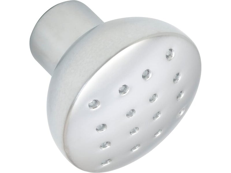  Bouton sun chain pharis, diamètre 28 mm – bouton pour armoires, profondeur 24 mm – bouton de meubles, en zinc fondu, chromé, mat  - Conforama C