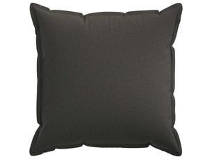 Lot de 2 housses de coussin houten gris foncé 80 x 80 cm cf49526