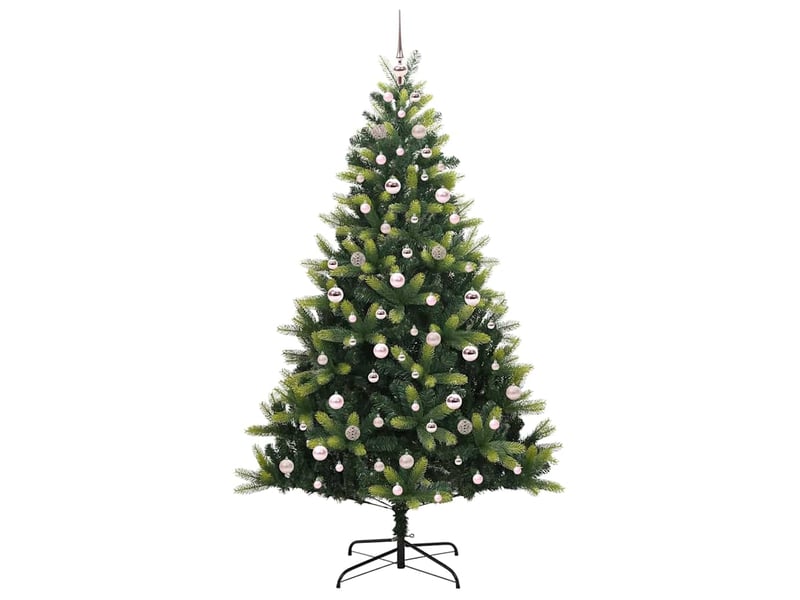  Sapin de noël, arbre de noël artificiel en silicone flexible 300 leds vert shl9460  - Conforama D