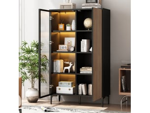 Vitrine coloris bicolore <strong>MODENUIT </strong> <strong></strong> - 90 cmx135 cm