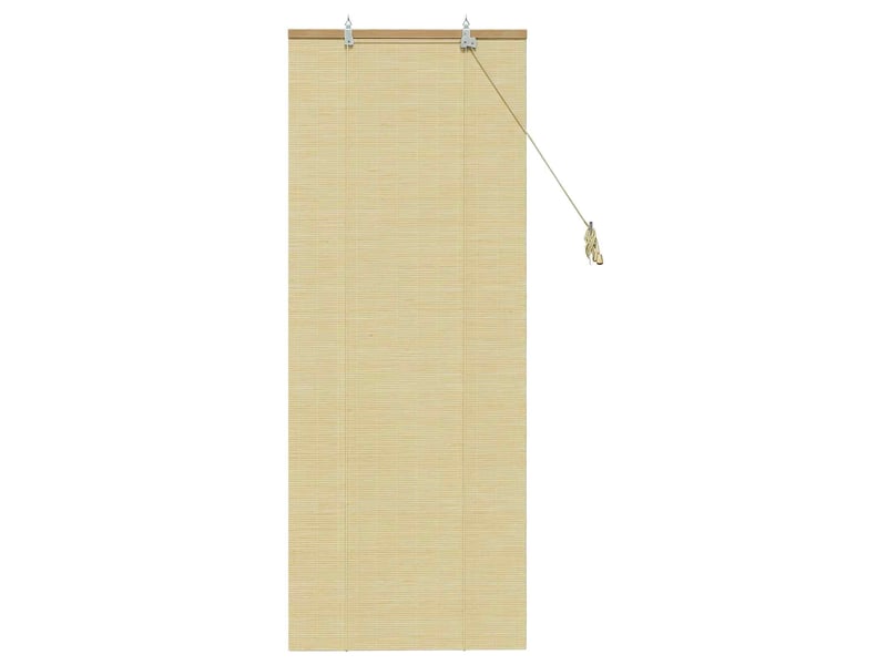  Store enrouleur, store à rouleau naturel 50 x 160 cm bambou cf45379  - Conforama C