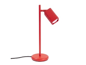 Lampe de table rayo rouge aluminium moderne 43x14.5x14.5cm