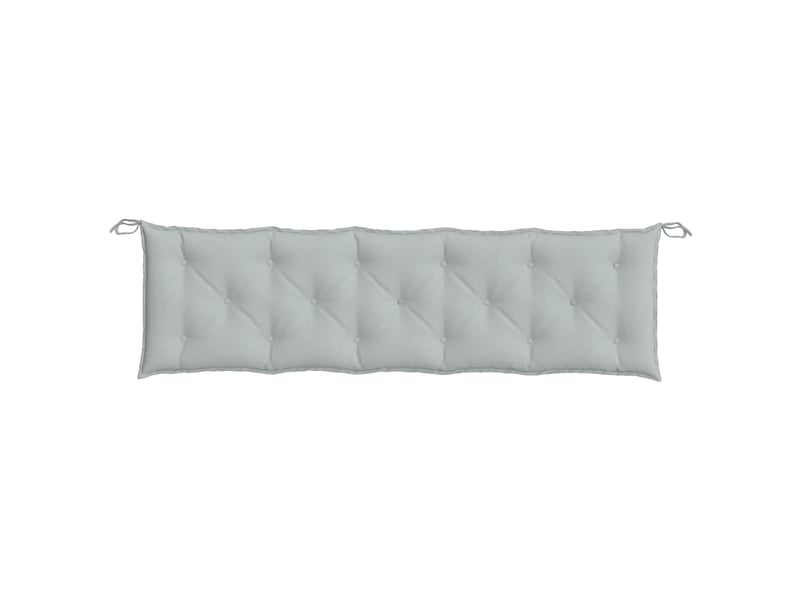  Coussin de banc de jardin, coussin d'assise gris clair mélangé 180x50x7 cm tissu cf52736  - Conforama D