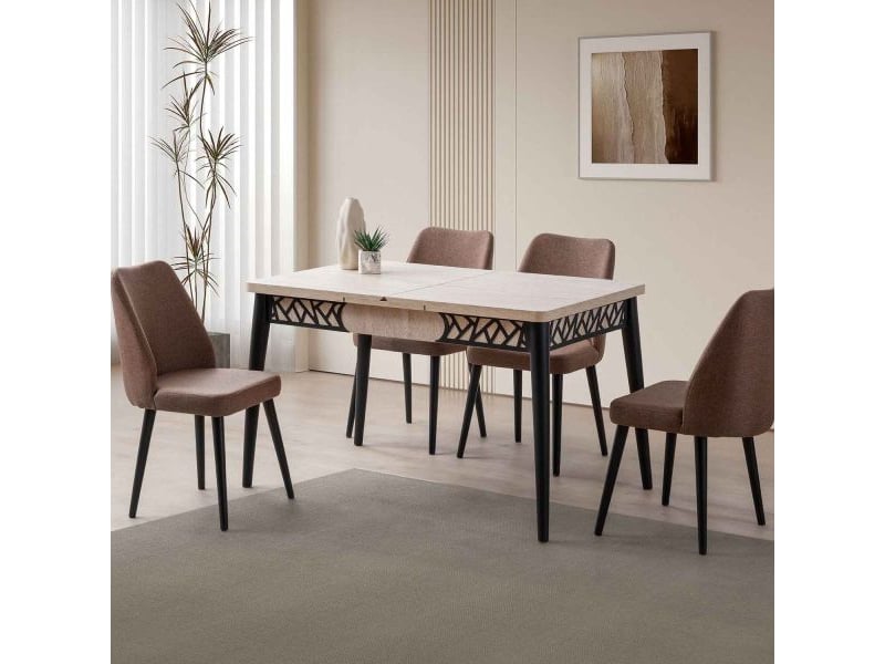 Table de repas extensible mira  - Conforama B
