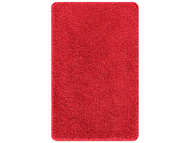  Ensemble de tapis de bain antidérapants 3 pc rouge 50 x 80 cm cf64756  - Conforama D