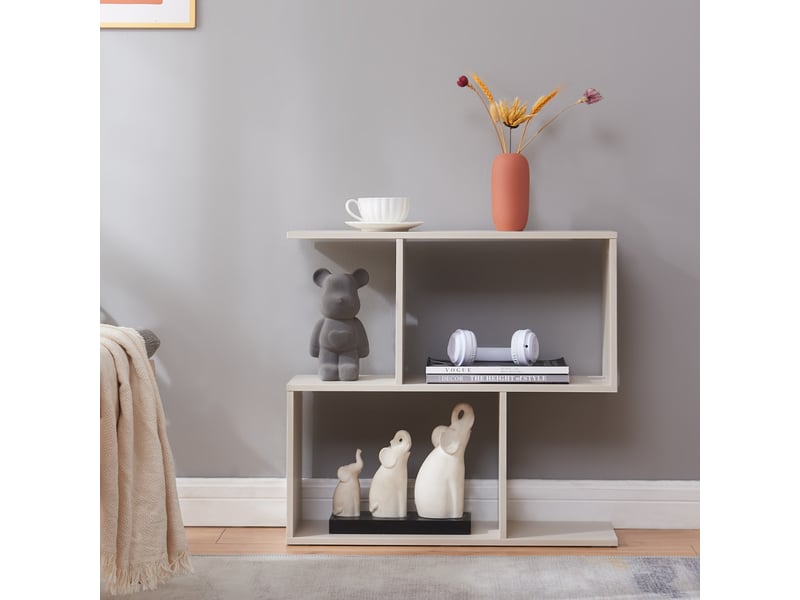 Table d'appoint koxjö 57 x 60 x 20 cm beige [en.casa] Koxjö - Conforama C