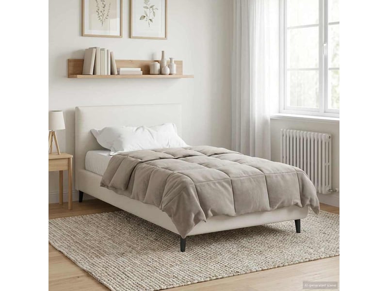  Duvet d'hiver - couette 140 x 220 cm hiver - couette microfibre (100% polyester)  - Conforama D