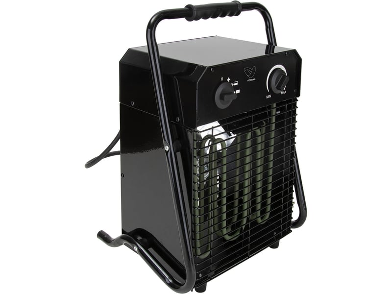  Voltman-chauffage soufflant professionnel 1500-3000w acier inoxydable - voltman  - Conforama A