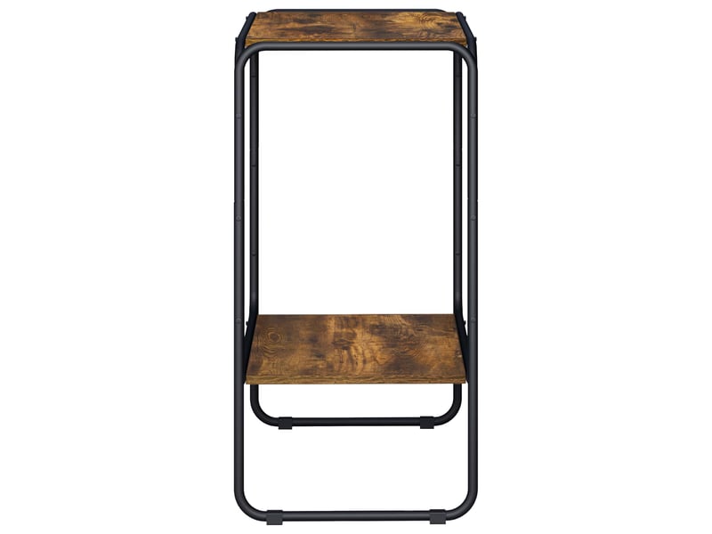 Buffet salon, buffet de rangement chêne fumé 60x38x75 cm bois d'ingénierie - Conforama D