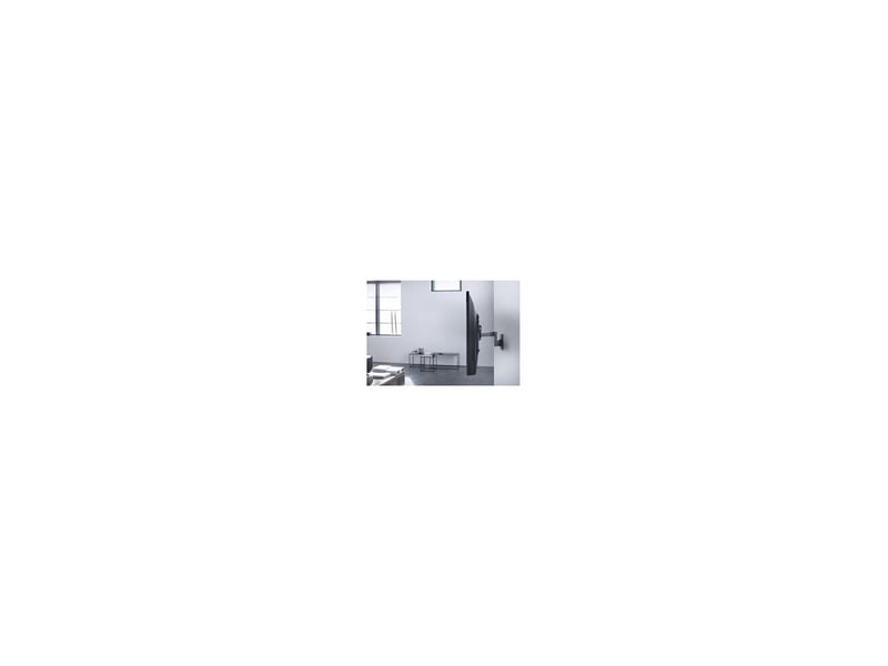  Support tv mural orientable dynamic 32 a 77 pouces vesa 400 charge 40 kg noir 8305706 - Conforama C