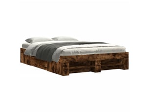 Lit 2 places 120x200cm    coloris marron