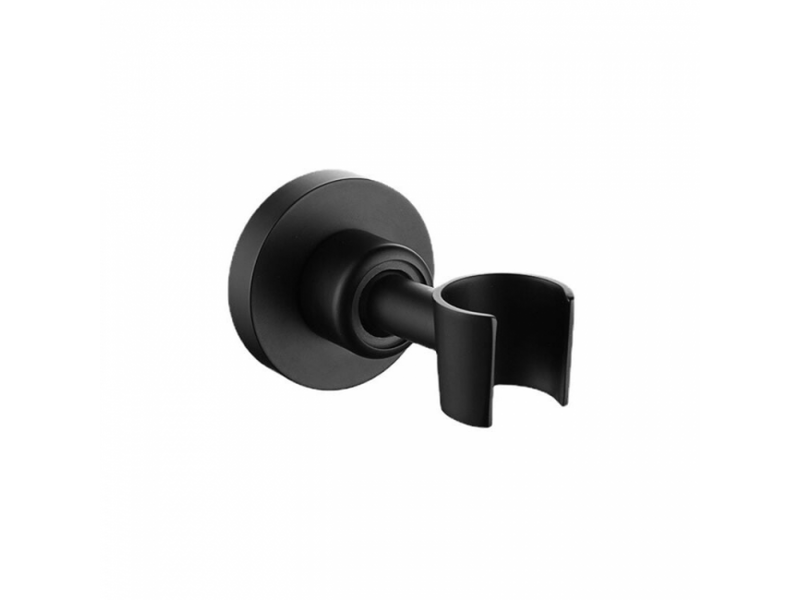  1 pièce  support de pomme de douche noir support de pomme de douche en acier inoxydable 304 réglable à 360 °  - Conforama A
