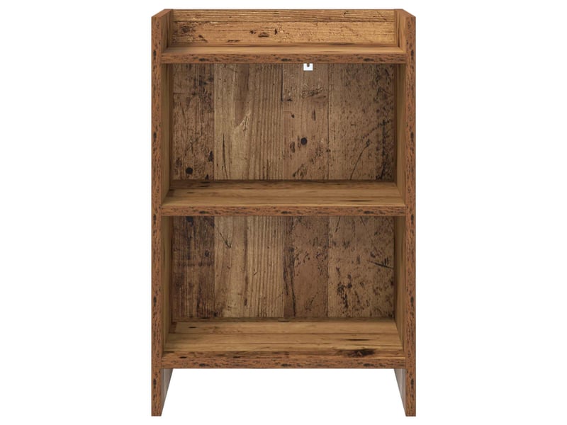 Tables de chevet - cabinet de chevet - table de nuit 2 pc bois ancien 40 x 30 x 60 cm - Conforama C