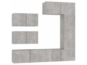 Meuble tv coloris gris 80 cm <strong></strong>  <strong></strong>