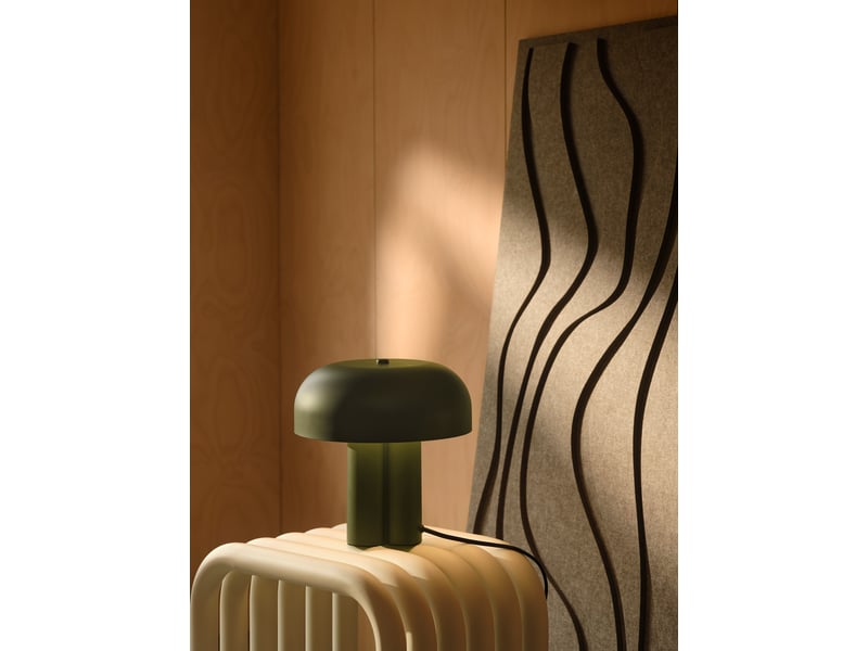  Lampe à poser sandro métal vert foncé , h. 26 - ip20 - e27 nordlux intérieur 2612025023 - Conforama B