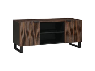 Meuble tv coloris marron 105 cm