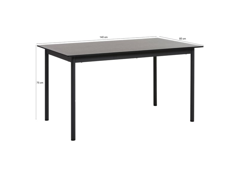  Selsey mogest - table à manger - 140 cm - chêne Mogest - Conforama B