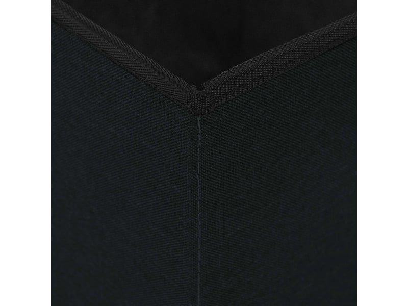  Banc chambre, banc de rangement pliable noir 180 kg 80 l 77x38x38 cm lin  - Conforama E