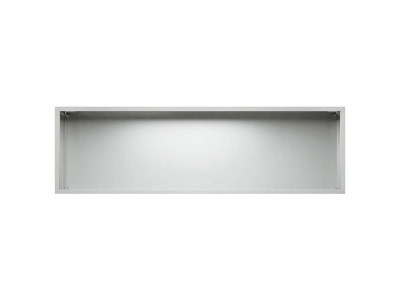 Jardinière - cache-pot de jardin 2 pcs argenté 80 x 30 x 30 cm - Conforama E