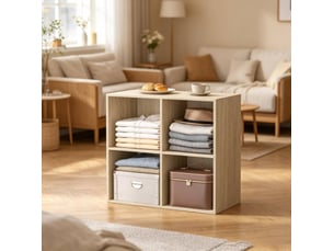 Bibliotheque coloris naturel <strong>VIVRYN</strong> <strong></strong> - 29 cm x 59.8 cm