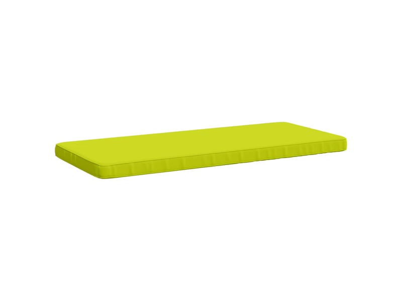 Lot de 2 coussins de banc, coussins d'assise vught 100 % polyester vert vif. Cf58251 - Conforama D
