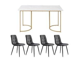 Ensemble table rectangulaire 4 chaise(s) <strong></strong> <strong></strong>