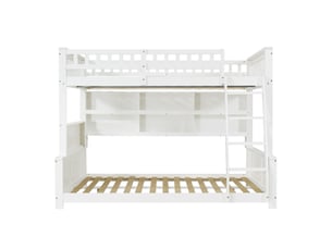Lit superposé 120x200 cm <strong>LEYTN</strong>  <strong></strong> coloris blanc