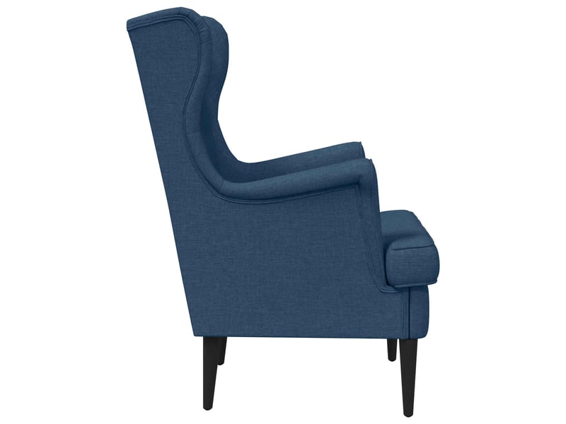  Vidaxl fauteuil bleu tissu  - Conforama E