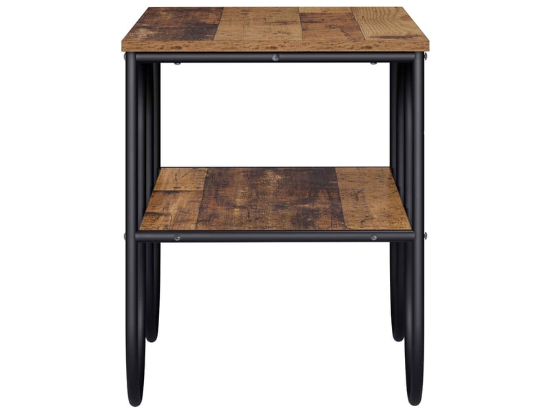  Meuble tv moderne, banc tv 80x40x50 cm bois ancien bois d'ingénierie  - Conforama D