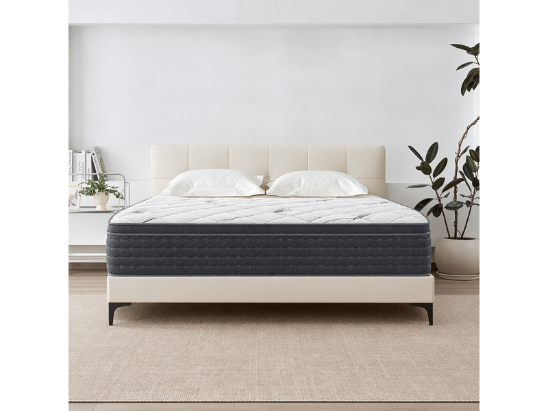  Matelas 140x190 cm mousse à mémoire de forme soutien medium épaisseur 30 cm  - Conforama B
