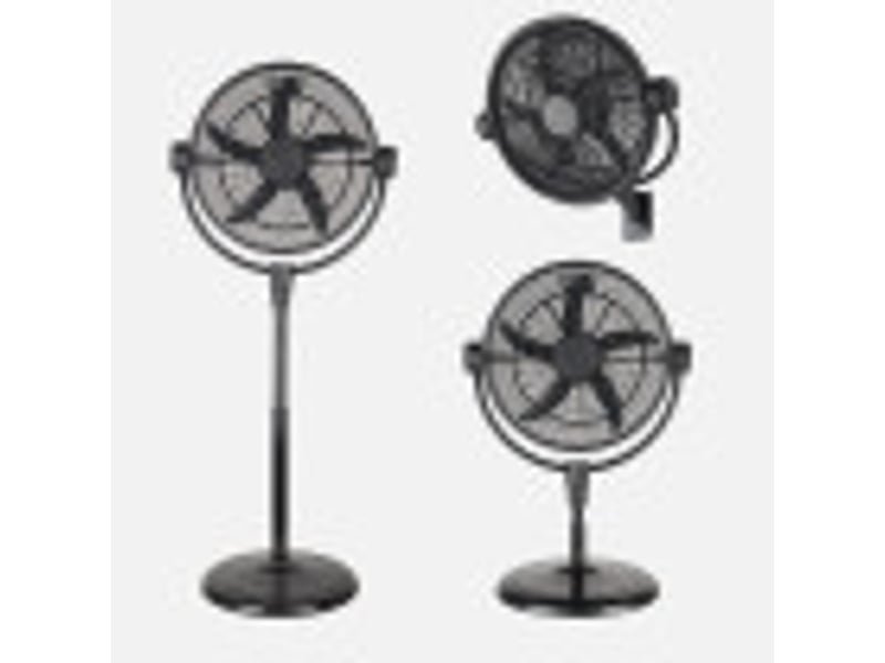  Ventilateur sur pied fabrilamp aifos 90 w 3 vitesses noir 257141009 - Conforama B