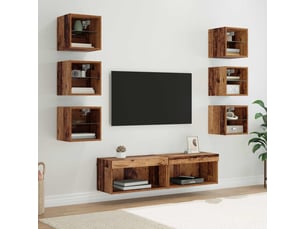 Meuble tv coloris marron 30 cm <strong></strong>  <strong></strong>