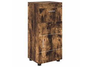 Ensemble d'armoire de salle de bain tulum chêne fumé cf62979