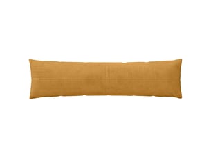Lot de 2 housses de coussin almelo jaune 40 x 145 cm velours côtelé cf49394