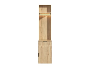 Armoire ARVELLA coloris naturel largeur 47 cm