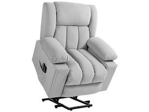 Fauteuil relax électrique  RAELUNYI Cuir / Tissu noir