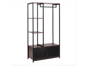 Portant à vêtements pour chambre, ouvert, multifonction, meuble d’entrée