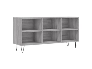 Meuble tv coloris gris 103.5 cm <strong></strong>  <strong></strong>