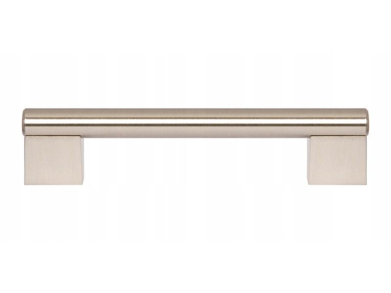  Poignée de meuble en métal de 480 mm, aspect acier inoxydable  - Conforama B