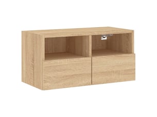 Meuble tv coloris marron 60 cm