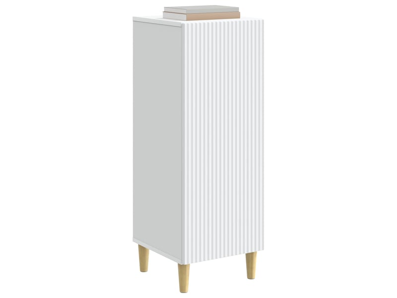  Buffet - bahut - meuble de rangement blanc 33 x 34,5 x 90 cm bois d'ingénierie  - Conforama C