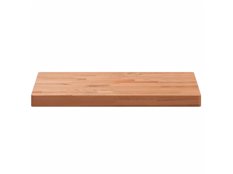  Comptoir de salle de bain, plan de travail 60x40x4 cm bois massif de hêtre cf65748  - Conforama D