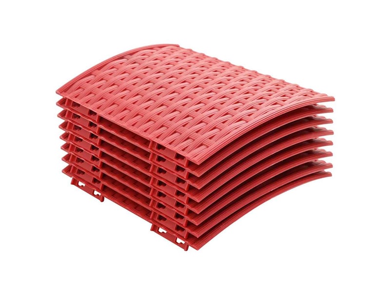  Jupedesapindenoël rouge ø 65 x 24 cm plastique  - Conforama A