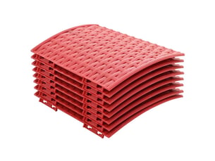 Jupedesapindenoël rouge ø 65 x 24 cm plastique