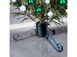 Support de sapin de noël vert 58x58x21 cm