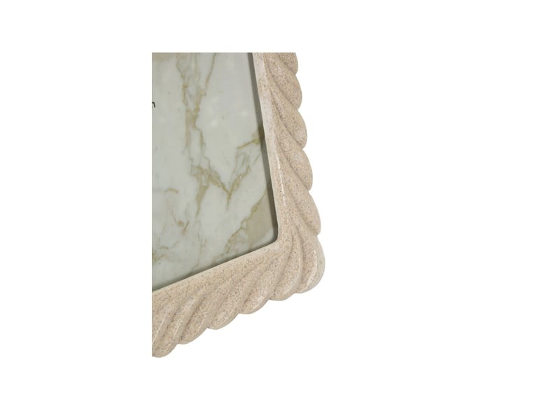  Cadre photo en résine nautica 20x25cm sable  - Conforama D