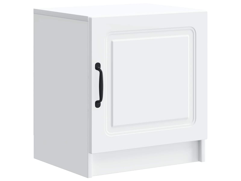  Table de chevet - cabinet de chevet - table de nuit blanc 43 x 34,5 x 47 cm bois d'ingénierie  - Conforama A